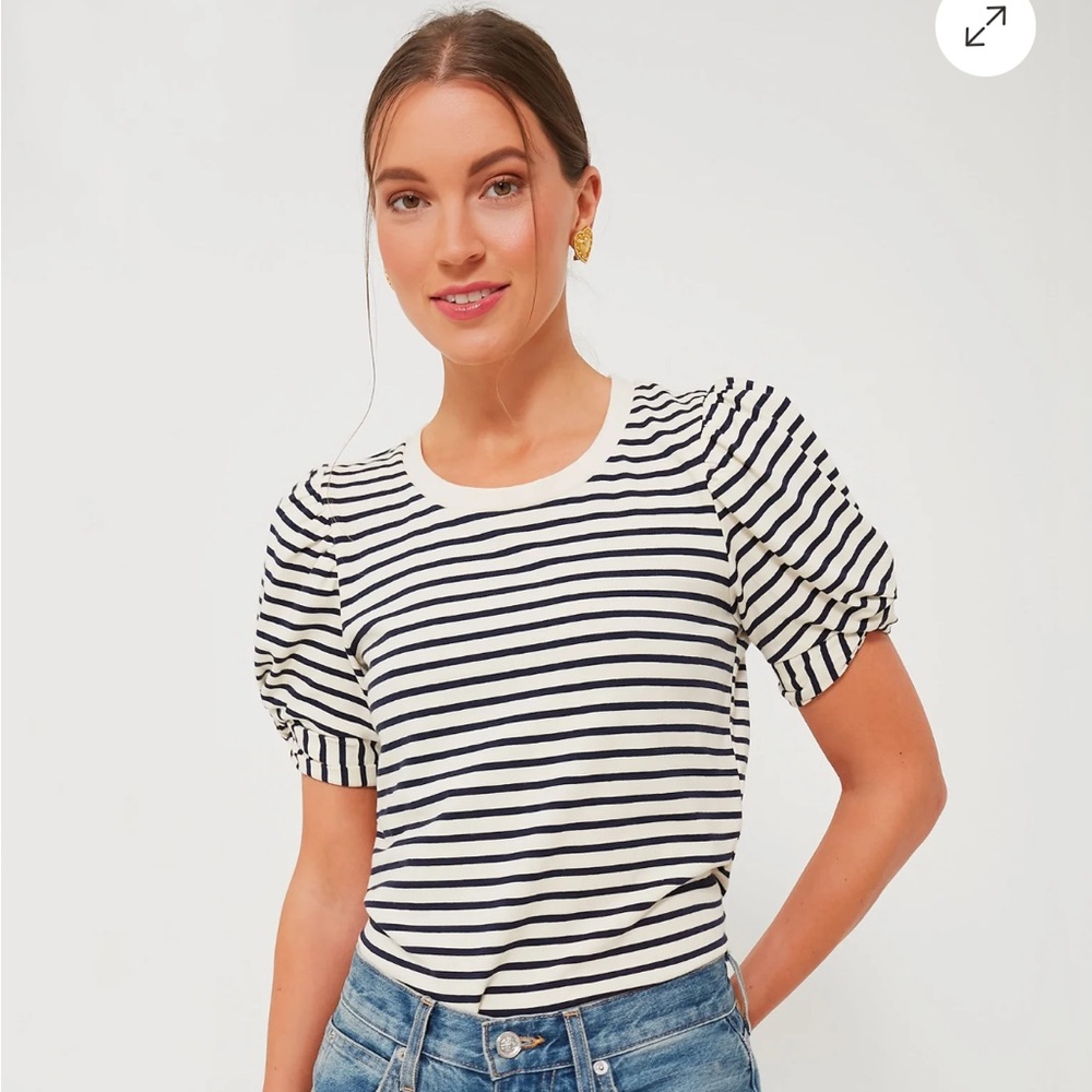 New with tags, Pomander Place striped tee from Tuckernuck.